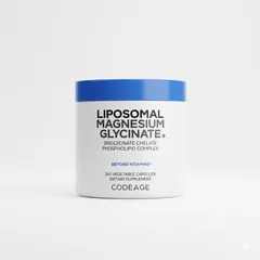 (Mỹ) Codeage Liposomal Magnesium Glycinate Hỗ Trợ Bổ Sung Magie Giảm Chuột Rút Ngủ Ngon