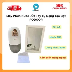 Máy Phun Nước Rửa Tay Tự Động Tạo Bọt PODOOR