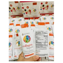 Collagen Nước Youtheory Hương Berry - 30 Gói x 30ml, 5000mg Collagen Hỗ Trợ Đẹp Da, Khỏe Tóc và Móng, Không Đường 737588
