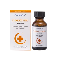 Pharmaform C-Smoothing Serum tinh chất cải thiện vết thâm nám, loại bỏ tế bào chết cho làn da mịn màng