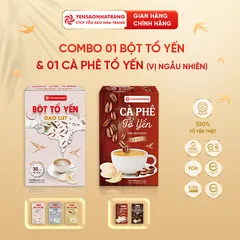Combo 01 Bột tổ yến + 01 Cà phê tổ yến (C3)