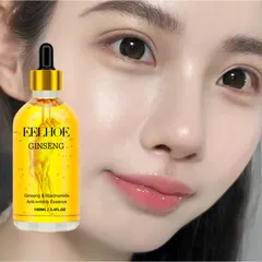 Ginseng Serum Tinh Chất Sâm Nguyên Chất - Công Thức Vàng Dưỡng Trắng Mờ Thâm, Se Khít Lỗ Chân Lông, Ngăn Ngừa Mụn