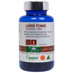 [Nhập khẩu] Liver tonic Careline - Viên nang bổ gan, duy trì và cải thiện chức năng gan (hộp 60v)