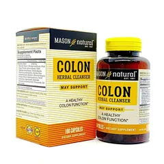 [Nhập khẩu] Mason Natural Colon Herbal Cleanser - Hỗ trợ tăng cường sức khoẻ đại tràng 