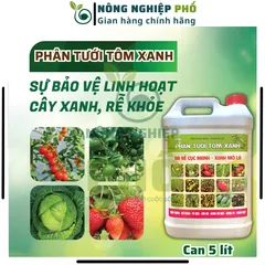 Phân tưới Tôm xanh can 5Lít cho cây cảnh, cây kiểng, rau màu, hoa...- Tăng năng suất, chất lượng cây trồng 739253