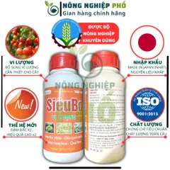 Phân bón lá SiêuBo chai lớn 500ml chống rụng hoa, trái non, nứt trái, thối trái - SiêuBo bổ sung vi lượng thiết yếu 739274