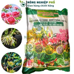 Phân Bón Hữu Cơ Vi Sinh Túi 2kg Dành Cho Trồng Rau, Hoa, Cây Cảnh Giúp Ra Rễ Khỏe, Thân Cứng, Lá Xanh, Nhiều Hoa Lâu Tàn 739299