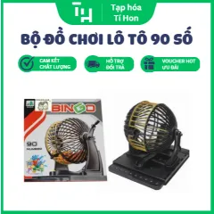Bộ Đồ Chơi Lô Tô Size To, Loto Bingo Lotto 90 số (TH367)