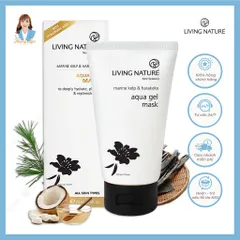 Mặt nạ dạng gel cấp ẩm sâu, phục hồi da, giảm nếp nhăn New Zealand Living Nature Aqua Gel Mask 75ml