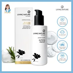 Sữa rửa mặt cho da dầu, mụn New Zealand Living Nature Purifying Cleanser 120ml 739508