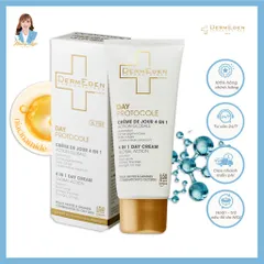 Kem chống nắng 4 trong 1 (da hỗn hợp, da dầu) Pháp DermEden 4 In 1 Day Cream Global Action 50ml