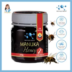 Mật ong manuka 100% nguyên chất UFM10+ New Zealand Deep Blue Health Manuka Honey 250g
