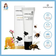 Son dưỡng môi dạng gel cho mọi loại da New Zealand Living Nature Lip Balm 10ml