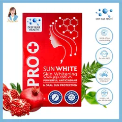 Viên uống chống nắng, trắng da New Zealand Deep Blue Health Pro+ SunWhite Skin Whitening 60 viên