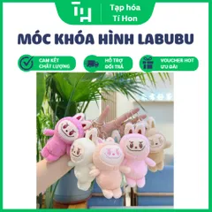 Móc khóa gấu bông hình Labubu dễ thương (Màu ngẫu nhiên) (TH469)