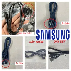 Dây Nguồn Sạc Laptop SAMSUNG Phụ Kiện Chất Lượng Cao, Mới 100% 1 Mét - Chất Lượng Tốt, An Toàn 385269