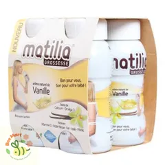 Sữa bầu Matilia Vị Vani Sữa Bầu Pha Sẵn Bổ Sung Dưỡng Chất Cho Bé (Lốc 4 hộp) 200ml