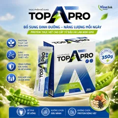 TOPAPRO Protein Thực Vật Non-GMO | Bổ Sung Đạm Thực Vật, Acid Amin, Dinh Dưỡng Cho Cả Gia Đình
