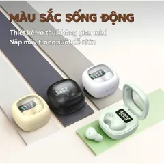 Tai Nghe Bluetooth Y19 Siêu Bé , Âm Thanh HiFi Nổi , Có Micro Đàm Thoại , Hiện Thị Màn Hình Kỹ Thuật