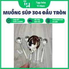 Muỗng súp 304 đầu tròn (TH562)