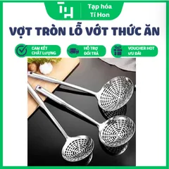 vợt tròn dùng để vớt thức ăn khi chiên hoặc luộc (TH569)