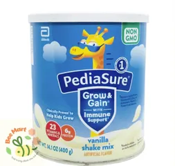 Sữa PediaSure Mỹ Grow and Gain 400g cho bé từ 2 tuổi dinh dưỡng đủ đầy cho con , sữa hươu cao cổ Mỹ date 3/2027