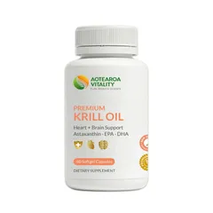 Viên uống dầu nhuyễn thể Aotearoa Vitality Premium Krill Oil 60 viên