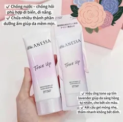 Kem chống nắng Anessa Gel 90g Nhật Bản ( – chống nắng, nâng tone da, dưỡng ẩm