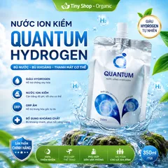 Nước Uống Hydrogen Quantum Giàu Hydrogen Ion Kiềm ORP Âm Bù Khoáng Nhanh Cho Người Chơi Thể Thao