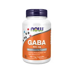 Viên uống Now GABA 500mg 100 viên