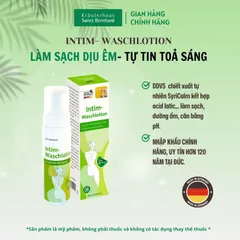 Dung Dịch Vệ Sinh Phụ Nữ Sanct Bernhard Intim Washchlotion 200ml - Ngăn Ngừa Viêm Nhiễm, Làm Sạch Dịu Nhẹ, Dành Cho Phụ Nữ Có Thai, Sau Sinh