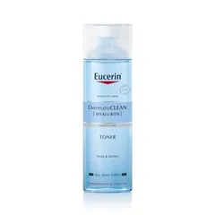 Nước hoa hồng cho da nhạy cảm Eucerin Dermatoclean Hyaluron Toner 200ml 750609