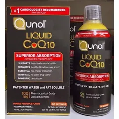 QUNOL LIQUID COQ10 Nước uống bổ tim mạch 900ml cua my