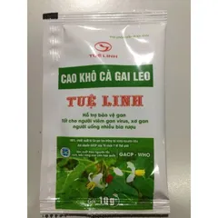 Cao Khô Cà Gai Leo Tuệ Linh_Giải rượu,hạ men gan, bảo vệ gan, ức chế viêm gan vi.rút, đưa về âm tính