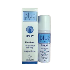 (CHÍNH HÃNG) Blue Cap Spray Dạng Xịt Cho Vảy Nến, Da Cơ Địa, Da Tiết Bã, Giảm Dày Sừng, Bong Tróc, Ngứa, Mẩn Đỏ - 50ml