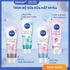 Sữa Rửa Mặt Nivea Cho Nữ 100g – Làm Sạch Sâu, Dưỡng Sáng Da Hiệu Quả