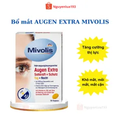 Viên uống Augen Mivolis tăng cường thị lực, giảm nhức mỏi mắt