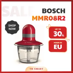 Máy Xay Thịt Đa Năng BOSCH MMR08R2 Công Suất 400W Màu Đỏ