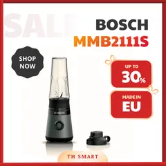 Máy Xay Sinh Tố Mini BOSCH Vitapower Serie 2 MMB2111S Công Suất 450W