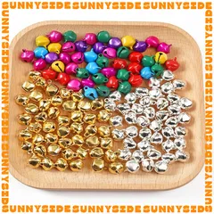 20 Cái Chuông Mini 6mm-8mm-10mm-12mm-14mm Trang Trí Thủ Công Handmade DIY, Làm Lục Lạc Chó Mèo, thú cưng