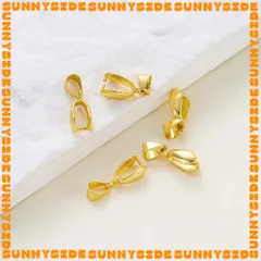 2 Cái Móc Gắn Mặt Dây Chuyền Mạ Vàng 18K Cao Cấp Làm Vòng Tay Dây Chuyền Trang Sức Handmade DIY