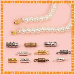[Mini Size] 02 Khoá Vặn Size Nhỏ Xỏ Vòng Ngọc Trai Làm Trang Sức Handmade DIY Làm Vòng Cổ Vòng Tay Dây Chuyền