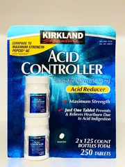 Viên uống kiểm soát Axit dạ dày Kirkland Signature Acid Controller  2×125 viên
