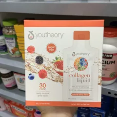 Youtheory Collagen Liquid dạng nước uống 30 gói