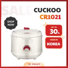 Nồi Cơm Cơ CUCKOO CR1021 Dung Tích 1.8L Made In Korea Màu Trắng