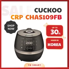 Nồi Cơm CUCKOO Cao Tần Áp Suất Lòng Inox CHAS109FB Dung Tích 1.8L