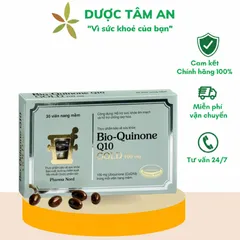 Thực phẩm bảo vệ sức khỏe Hỗ Trợ Tim Mạch Pharma Nord Bio-Quinone Q10 Gold 100 mg (Hộp 30 viên)