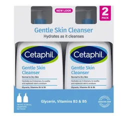 Bộ sản phẩm sữa rửa mặt Cetaphil Gentle Skin Cleanser 591ml 