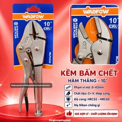 (T17) KỀM BẤM CHẾT HÀM THẲNG 10 INCH WADFOW WLP2C02 KẸP CHẶT GIỮ CHẮC HIỆU QUẢ
