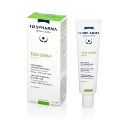 Kem Hỗ Trợ Giảm Mụn ISIS Teen derm Alpha Pure 30ml NK chính hãng